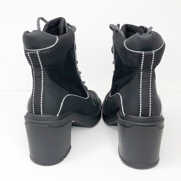 Rocket Dog Last Kara ankle lace up moto boots - Picture 4 of 10